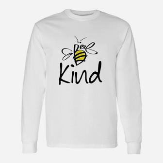 Bee Kind Unity Day Funny Bee Unisex Long Sleeve | Crazezy