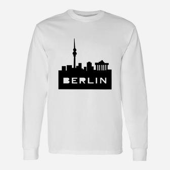 Berlin Motive – Berlin Skyline – City Of Berlin De Long Sleeve T-Shirt - Thegiftio
