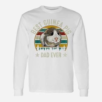 Best Guinea Pig Dad Ever Shirt Funny Guinea Pig Daddy Father Unisex Long Sleeve | Crazezy UK