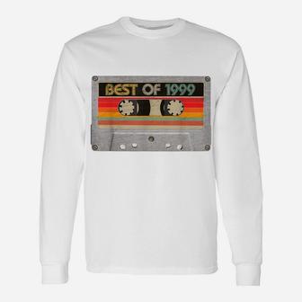 Best Of 1999 21St Birthday Gifts Cassette Tape Vintage Unisex Long Sleeve | Crazezy
