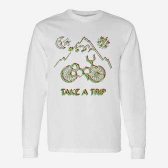 Bicycle Day Take A Trip Unisex Long Sleeve | Crazezy