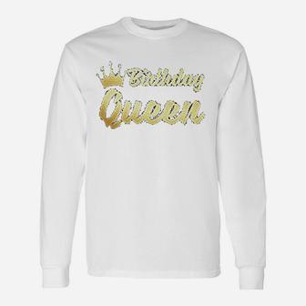 Birthday Squad Crown Birthday Party Unisex Long Sleeve | Crazezy CA