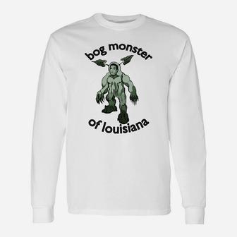 Bog Monster Of Louisiana Long Sleeve T-Shirt - Thegiftio UK