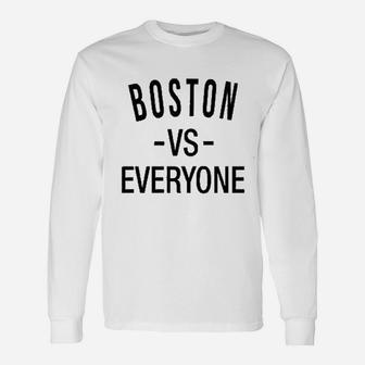Boston New England Pride Sports Retro Fan Wicked Unisex Long Sleeve | Crazezy UK