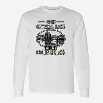 Camp Crystal Lake Counselor 1935 Summer Tv Parody Funny Unisex Long Sleeve | Crazezy CA