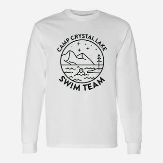 Camp Crystal Lake Counselor Horror Movie Vintage Unisex Long Sleeve | Crazezy CA