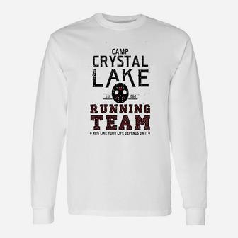 Camp Crystal Lake Running Team Unisex Long Sleeve | Crazezy