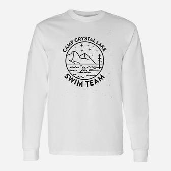 Camp Crystal Lake Swim Team Unisex Long Sleeve | Crazezy