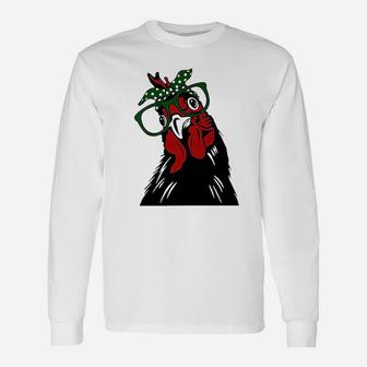 Cute Chickens Unisex Long Sleeve | Crazezy CA