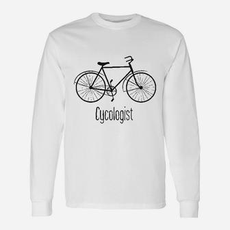 Cycologist Biking Biker Unisex Long Sleeve | Crazezy DE