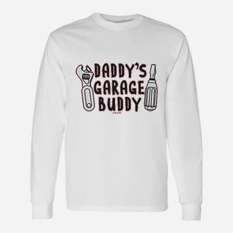 Daddys Garage Buddy Unisex Long Sleeve | Crazezy