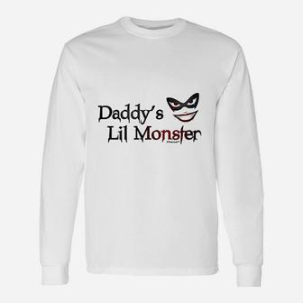 Daddys Lil Monster Unisex Long Sleeve | Crazezy CA