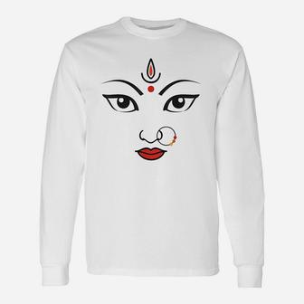 Durga Goddess Art Unisex Long Sleeve | Crazezy CA