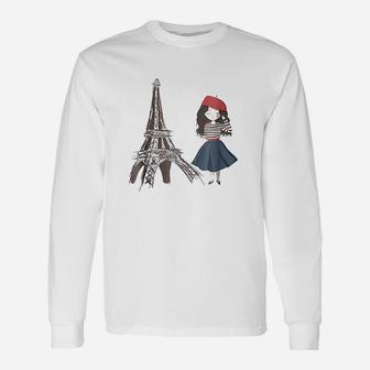 Eiffel Tower Paris Unisex Long Sleeve | Crazezy UK
