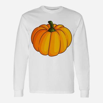 Farm Fresh Pumpkins Apples Hayrides Cider Thanksgiving Fall Sweatshirt Unisex Long Sleeve | Crazezy DE