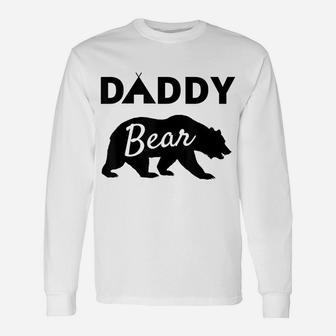 Fathers Day Gift From Wife Son Daughter Baby Kids Daddy Bear Unisex Long Sleeve | Crazezy AU