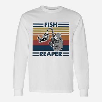 Fish Reaper Long Sleeve T-Shirt - Thegiftio UK