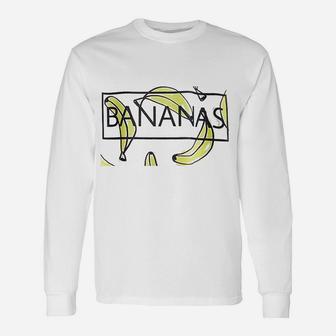 Fruit Bananas Unisex Long Sleeve | Crazezy CA