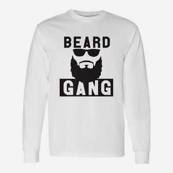 Funny Beard Gang Unisex Long Sleeve | Crazezy