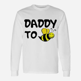 Funny Daddy To Be Promoted To Dad Soon To Be Father's Day Unisex Long Sleeve | Crazezy CA