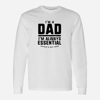 Funny Gifts For Dad Jokes Daddy Graphic Unisex Long Sleeve | Crazezy UK
