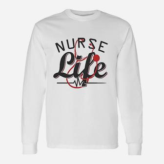 Funny Nurse Life Royaltee Medical And Hospital Collection Unisex Long Sleeve | Crazezy