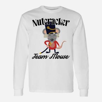 Funny Nutcracker Soldier Toy Christmas Dance Team Mouse Unisex Long Sleeve | Crazezy DE