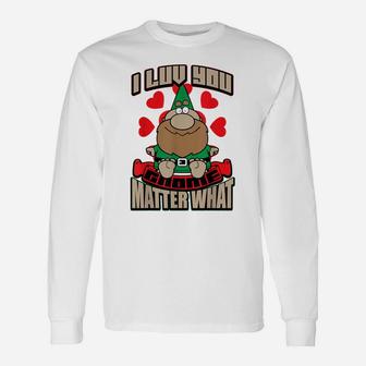 Gardener Gnome Valentine's Day Shirt For Men Women Unisex Long Sleeve | Crazezy