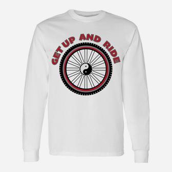 "Get Up And Ride" The Gap And C&O Canal Book Sweatshirt Unisex Long Sleeve | Crazezy
