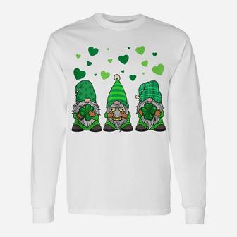 Gnome Leprechaun Green Gnomes Tomte St Patrick's Day Gift Unisex Long Sleeve | Crazezy UK
