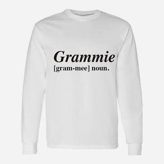 Grammie Definition Unisex Long Sleeve | Crazezy UK