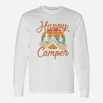 Happy Camper For Women Camping Unisex Long Sleeve | Crazezy