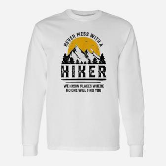 Hiker Hiking Lover Outdoor Unisex Long Sleeve | Crazezy