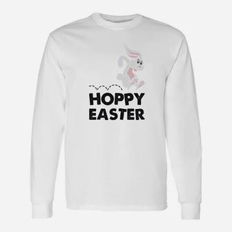Hoppy Easter Unisex Long Sleeve | Crazezy