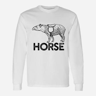 Horse Unisex Long Sleeve | Crazezy DE