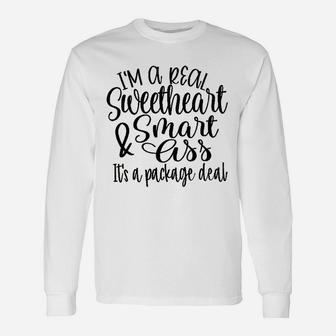 I Am A Real Sweetheart Unisex Long Sleeve | Crazezy