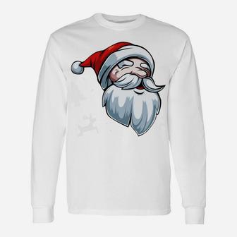 I Got Hos In Different Area Codes Santa Christmas Funny Unisex Long Sleeve | Crazezy