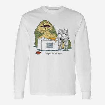 Jabba The Hutt Taco Tuesday Bring Me The Hot Sauce Unisex Long Sleeve | Crazezy CA
