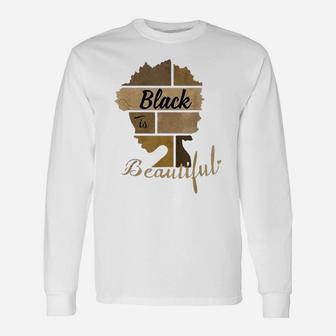 January Birthday For Women Black African Queen Gift Shirt Unisex Long Sleeve | Crazezy AU