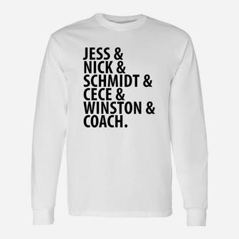 Jessica Day And Gang Unisex Long Sleeve | Crazezy