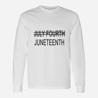 Juneteenth Gift Unisex Long Sleeve | Crazezy CA