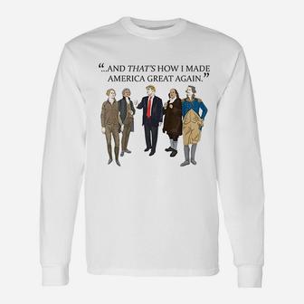 Keep America Great Long Sleeve T-Shirt - Thegiftio