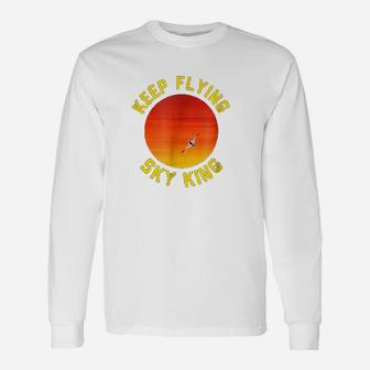 Keep Flying Sky King Unisex Long Sleeve | Crazezy CA