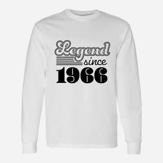 Legend Since 1966 55Th Birthday Unisex Long Sleeve | Crazezy AU