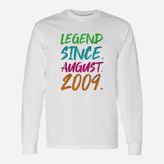 Legend Since August 2009 Unisex Long Sleeve | Crazezy AU