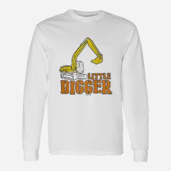 Little Digger Construction Unisex Long Sleeve | Crazezy CA