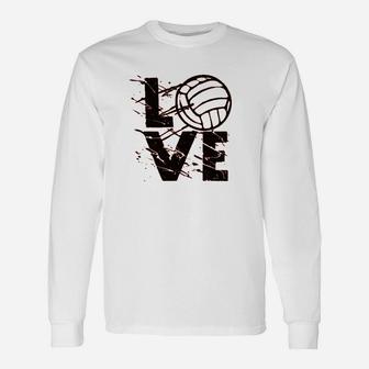 Love Volleyball Unisex Long Sleeve | Crazezy