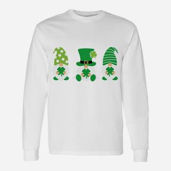 Lucky And I Gnome It St Patrick's Day Unisex Long Sleeve | Crazezy