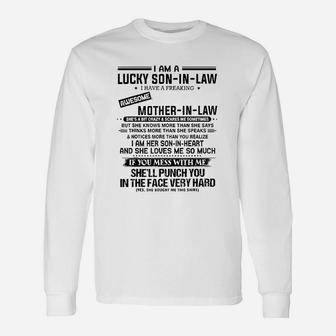 Lucky Son In Law Unisex Long Sleeve | Crazezy DE
