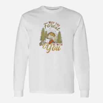 May The Forest Be With You Camping Unisex Long Sleeve | Crazezy DE